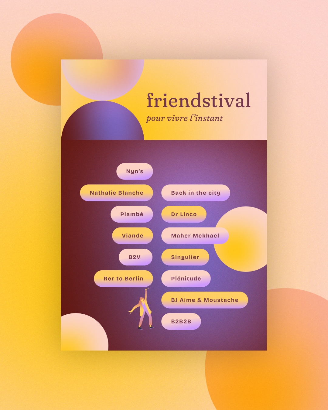 Friendstival-festival-musique-Timetable
